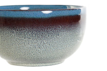 Load image into Gallery viewer, BOWL STONEWARE 13,5X13,5X7,8 ENAMELED BLUE