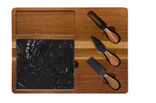 Load image into Gallery viewer, CUTTING/CHOPPING BOARD SET 5 ACACIA 36X27X2 CHEESE