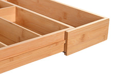 Load image into Gallery viewer, CUTLERY TRAY BAMBOO 33X45,5X6,4 NATURAL