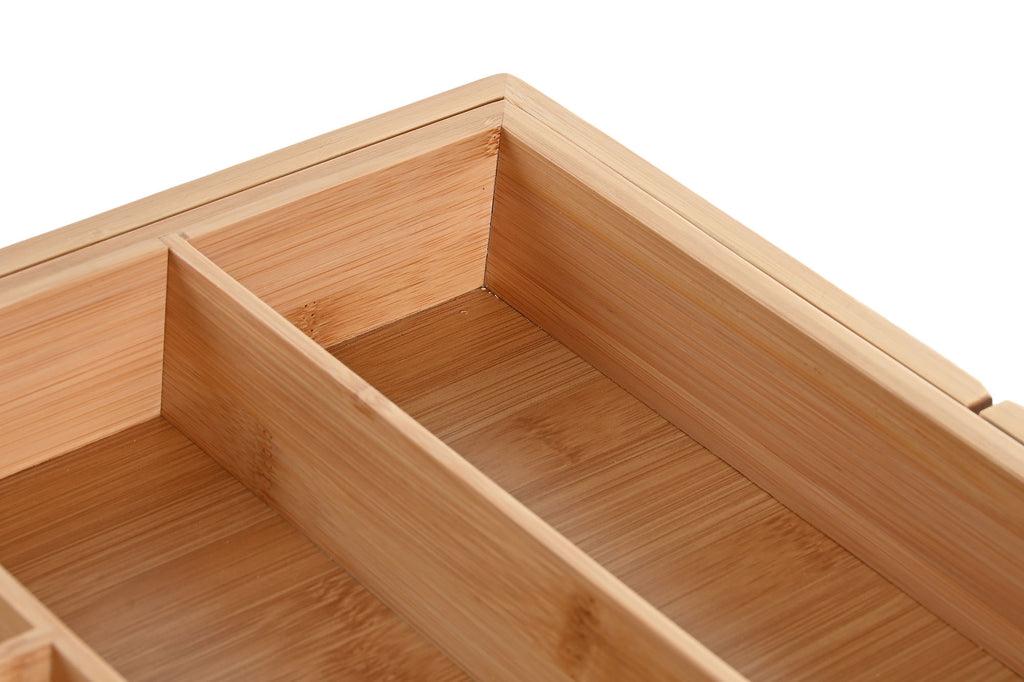 CUTLERY TRAY BAMBOO 33X45,5X6,4 NATURAL