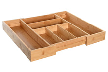 Load image into Gallery viewer, CUTLERY TRAY BAMBOO 33X45,5X6,4 NATURAL