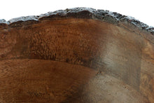 Load image into Gallery viewer, SALAD BOWL MANGO 30X30X12 DARK BROWN