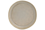 PLATE STONEWARE ENAMELLED 20,6X20,6X2 WORN OUT