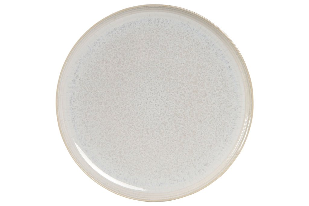 PLATE STONEWARE ENAMELLED 27,5X27,5X2,5 WHITE