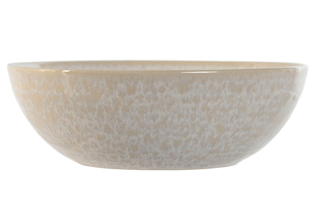 BOWL STONEWARE ENAMELLED 16X16X5,5 WHITE