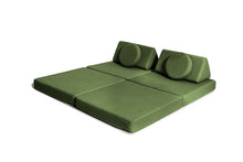 Cargar imagen en el visor de la galería, Shappy Play Sofa Ultra Plush Bottle Green