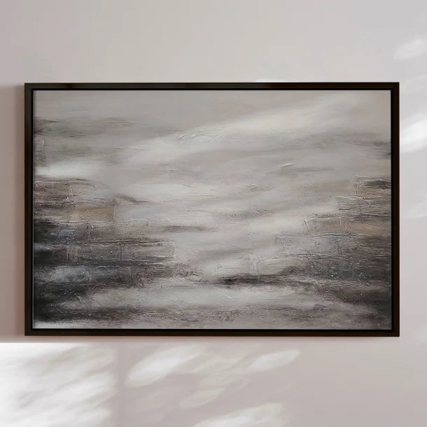 Premium painting with black frame - Dreaming - E. Thorne