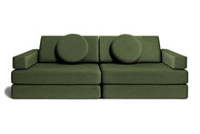 Cargar imagen en el visor de la galería, Shappy Play Sofa Ultra Plush Bottle Green