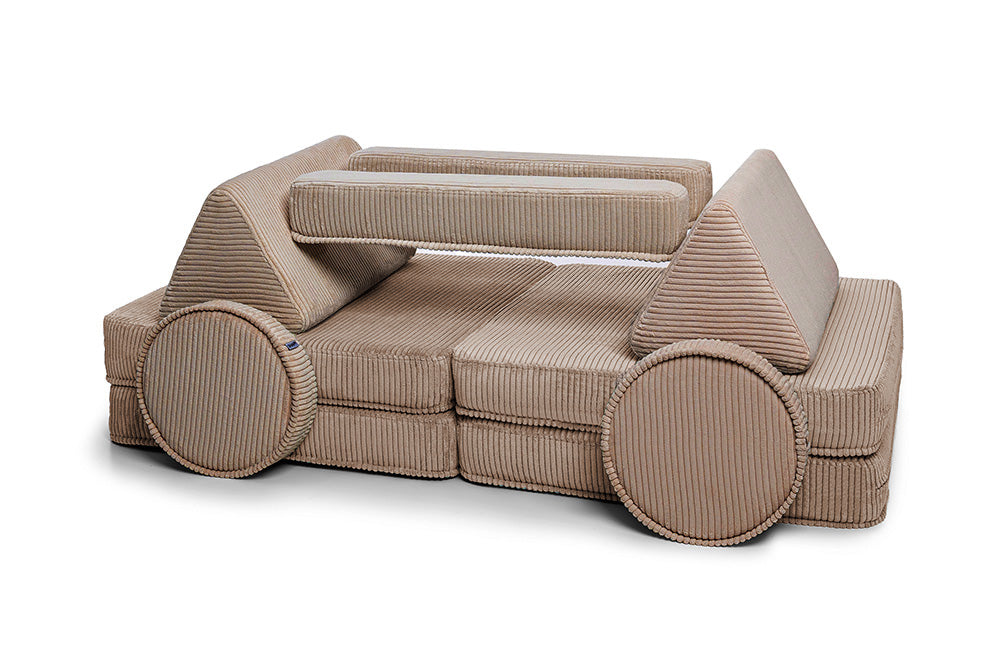 Shappy Play Sofa Corduroy Chocolate