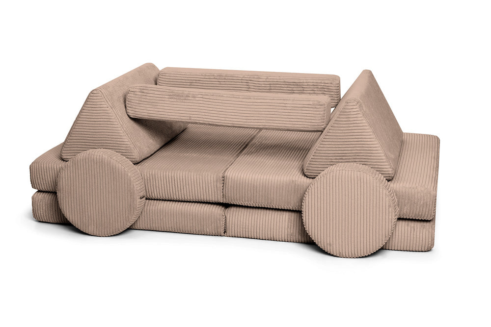 Shappy Play Sofa Pure Corduroy Chocolate