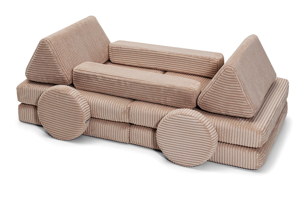 Shappy Play Sofa Pure Corduroy Mini Chocolate