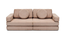 Cargar imagen en el visor de la galería, Shappy Play Sofa Pure Corduroy Mini Chocolate