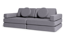 Cargar imagen en el visor de la galería, Shappy Play Sofa Ultra Plush Dark Grey