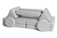 Cargar imagen en el visor de la galería, Shappy Play Sofa Ultra Plush Light Grey 