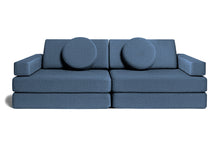 Cargar imagen en el visor de la galería, Shappy Play Sofa Ultra Plush Navy Blue