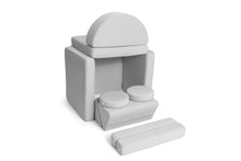 Load image into Gallery viewer, Shappy Rocker Ultra Plush Light Grey