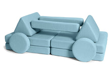 Cargar imagen en el visor de la galería, Shappy Play Sofa Ultra Plush Sky Blue