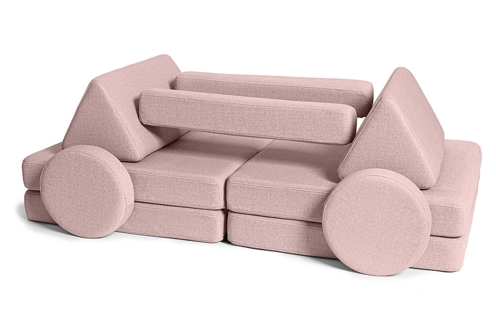 Shappy Play Sofa Ultra Plush Soft Pink