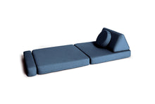 Cargar imagen en el visor de la galería, Ultra Plush Navy Grey Original Armchair