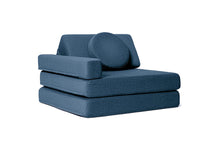 Cargar imagen en el visor de la galería, Ultra Plush Navy Grey Original Armchair