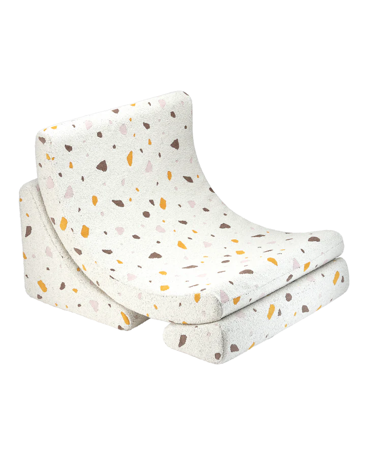 Terrazzo Marble Moon Chair