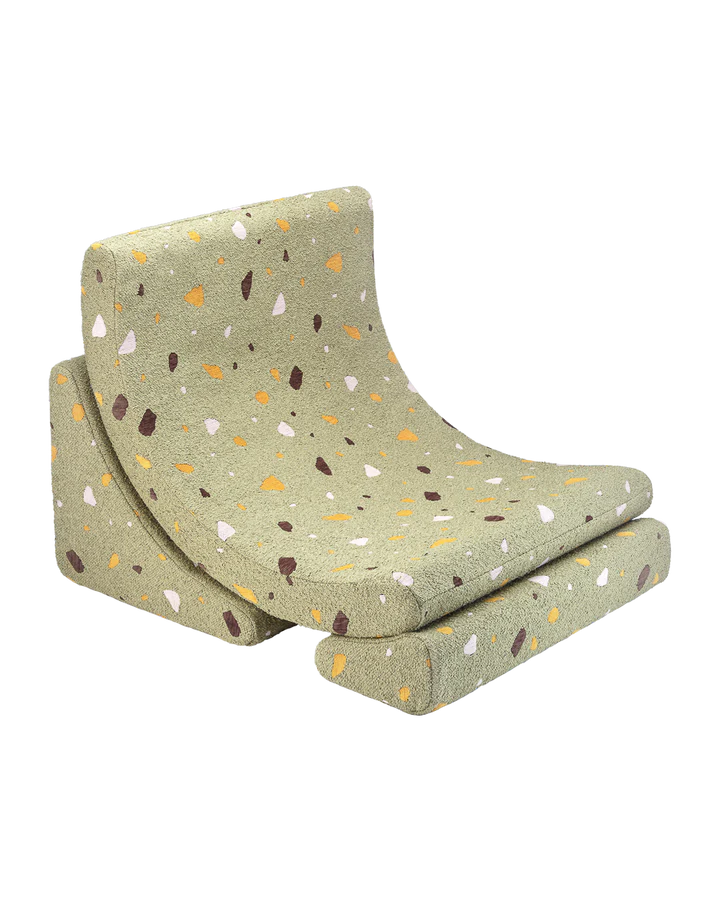 Terrazzo Moss Moon Chair