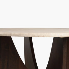 Load image into Gallery viewer, Travertin dining table 150 cm