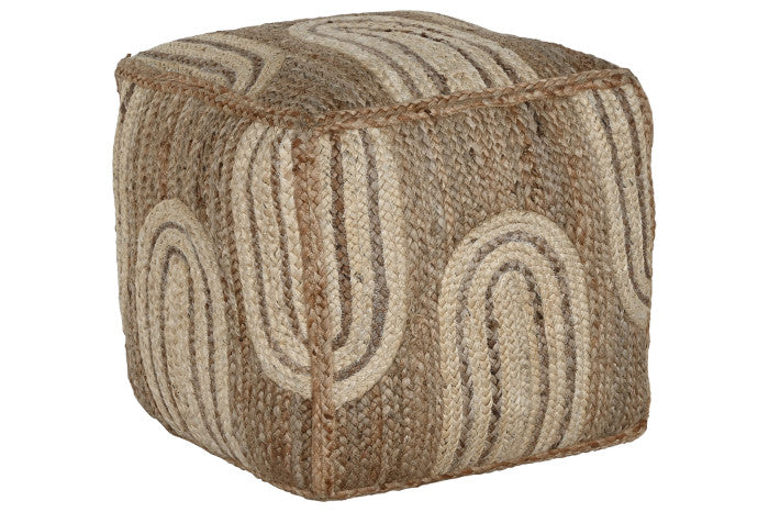 FOOTREST JUTE MANGO 45X45X45