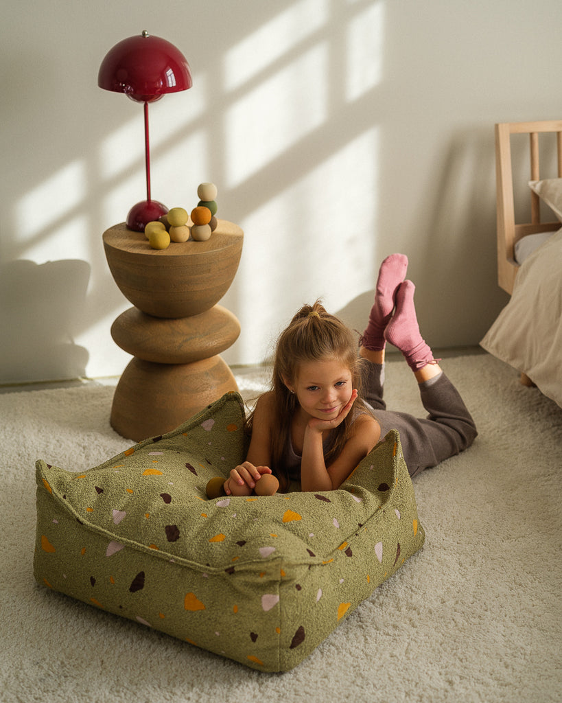 Terrazzo Moss Moon Chair