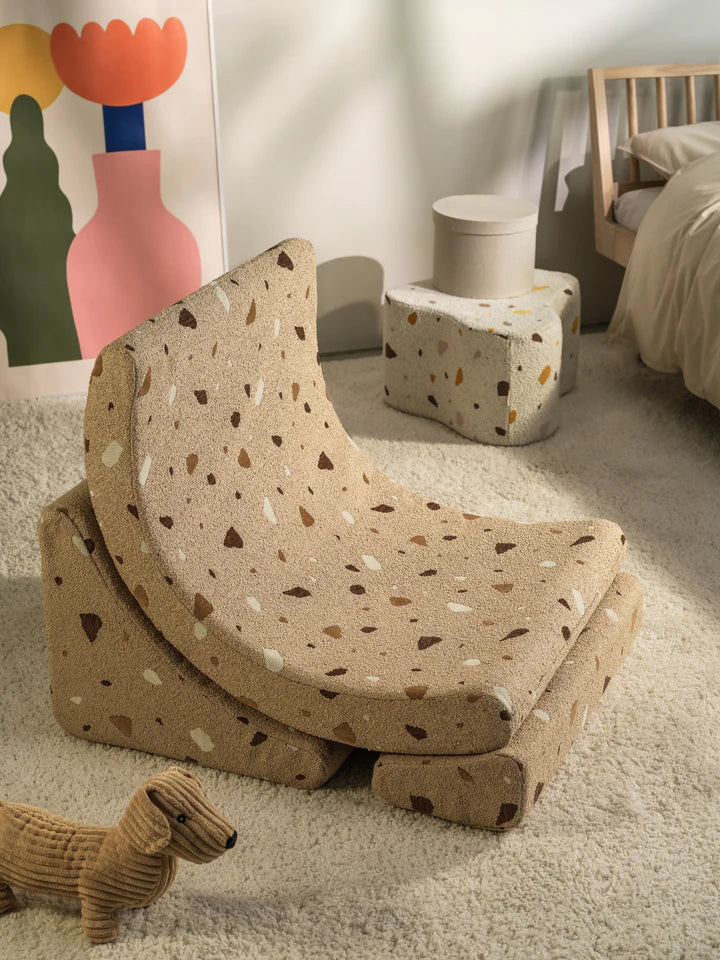 Terrazzo Sand Moon Chair