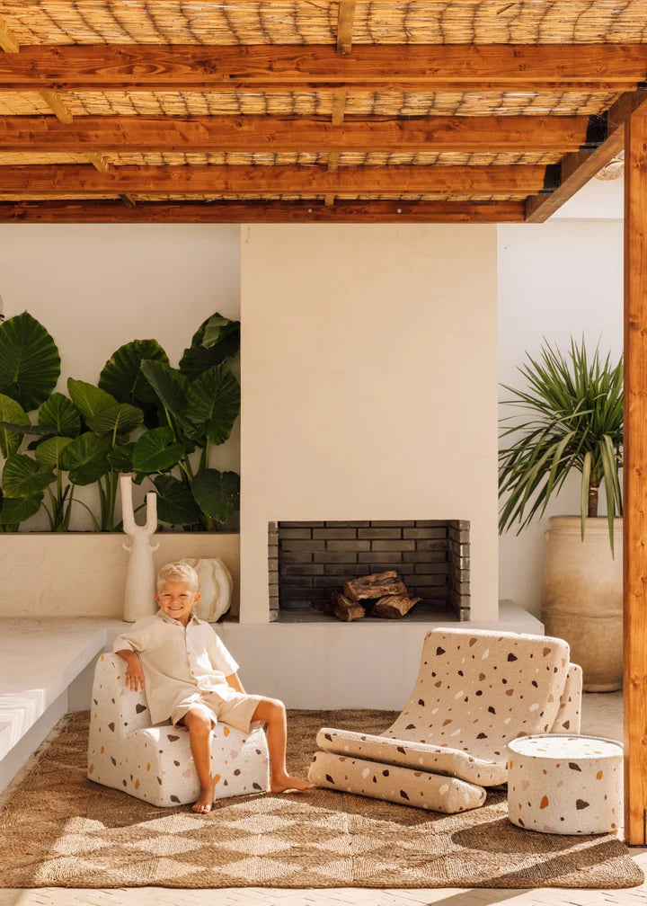 Terrazzo Marble Cloud Chair