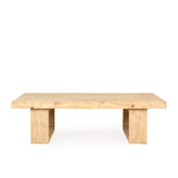 Elm wood wabi-sabi coffee table