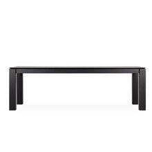 Load image into Gallery viewer, Oak table boxy black