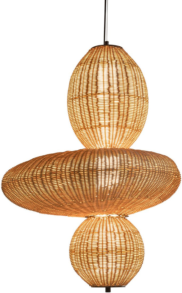 Bubbles Pendant Lamp Rattan