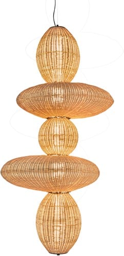 Bubbles Pendant Lamp Rattan XL