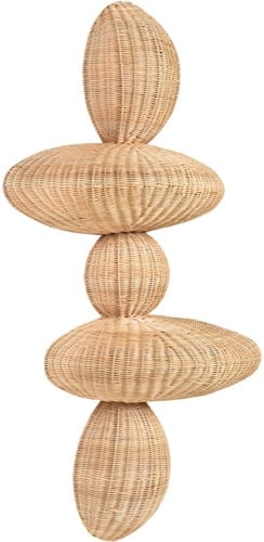 Bubbles Wall Lamp Rattan