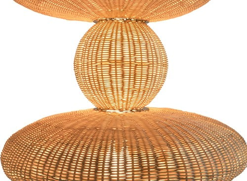 Bubbles Pendant Lamp Rattan XL