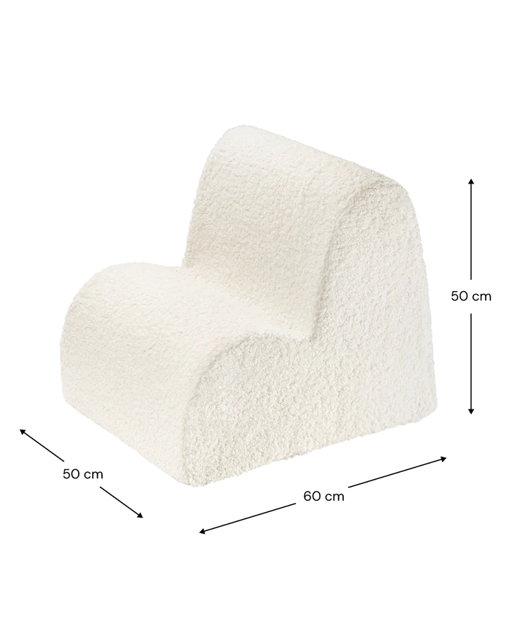 Cream White Cloud Chair