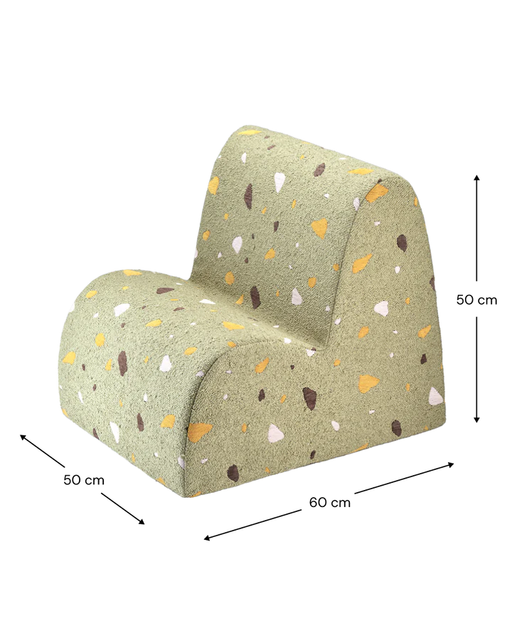 Terrazzo Moss Cloud Chair