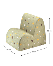 Load image into Gallery viewer, Terrazzo Moss Cloud Chair