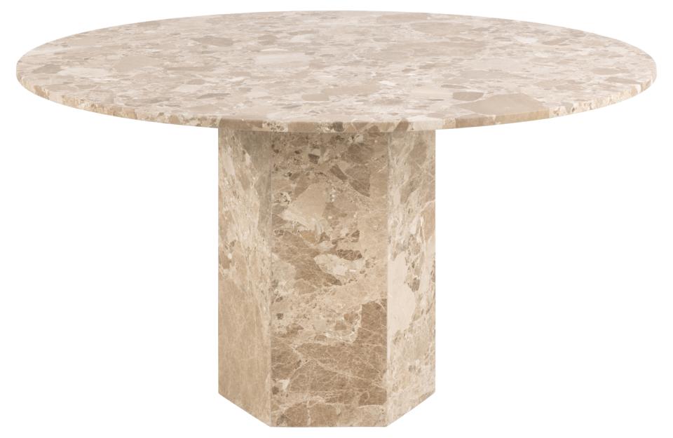 Naxos round dining table Ø130x75 cm