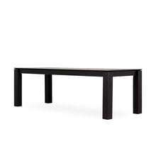 Load image into Gallery viewer, Oak table boxy black