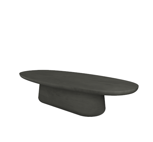 Mortex coffee table oval outdoor