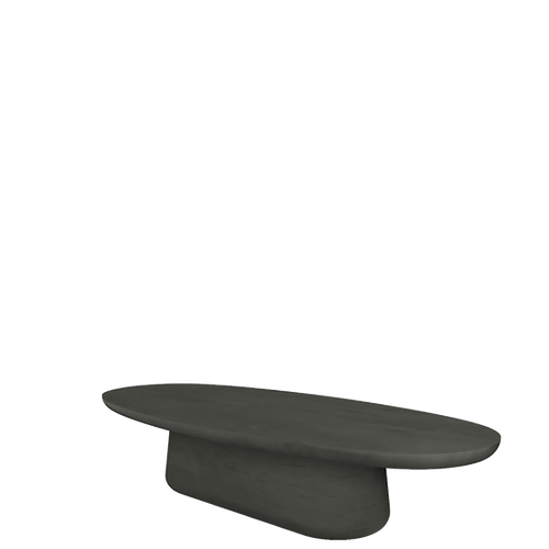 Mortex coffee table oval outdoor