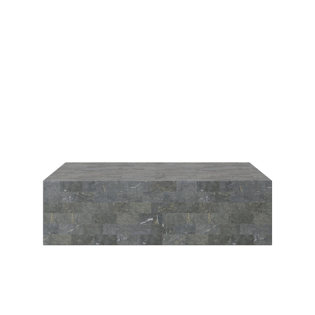 Mala Coffee Table, Grey Stone