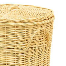 Load image into Gallery viewer, White willow laundry baskets