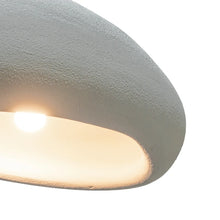 Carica l&#39;immagine nel visualizzatore di Gallery, Resin ceiling lamp 80cm