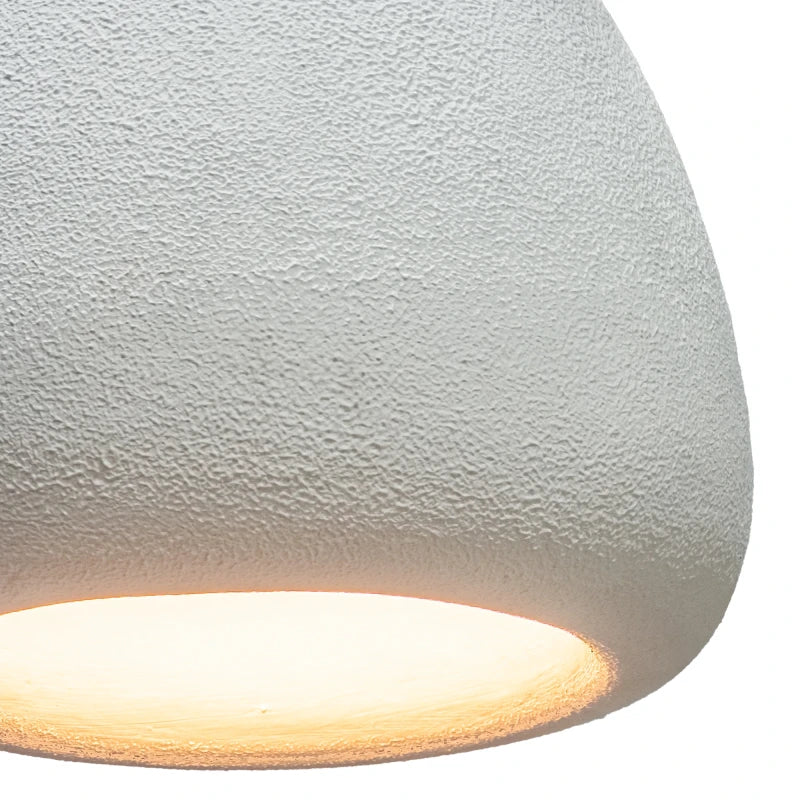 Oval Resin ceiling lamp