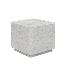 Load image into Gallery viewer, Marble Block Side Table