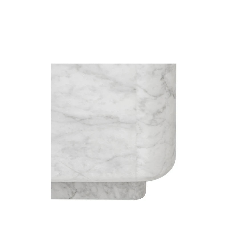 Marble Block Side Table